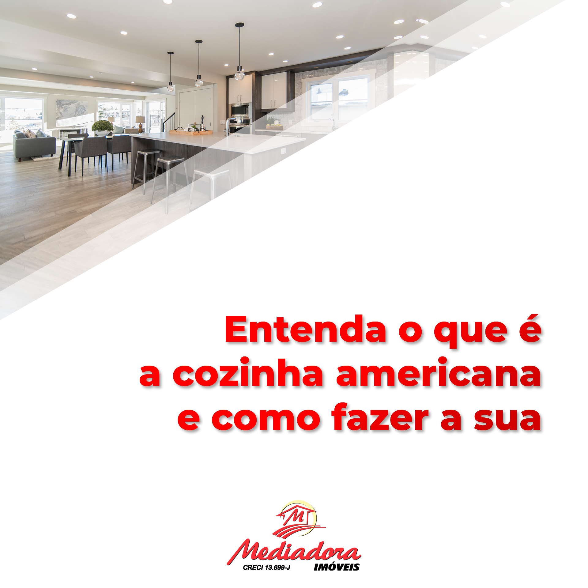 Entenda o que é a cozinha americana e como fazer a sua 