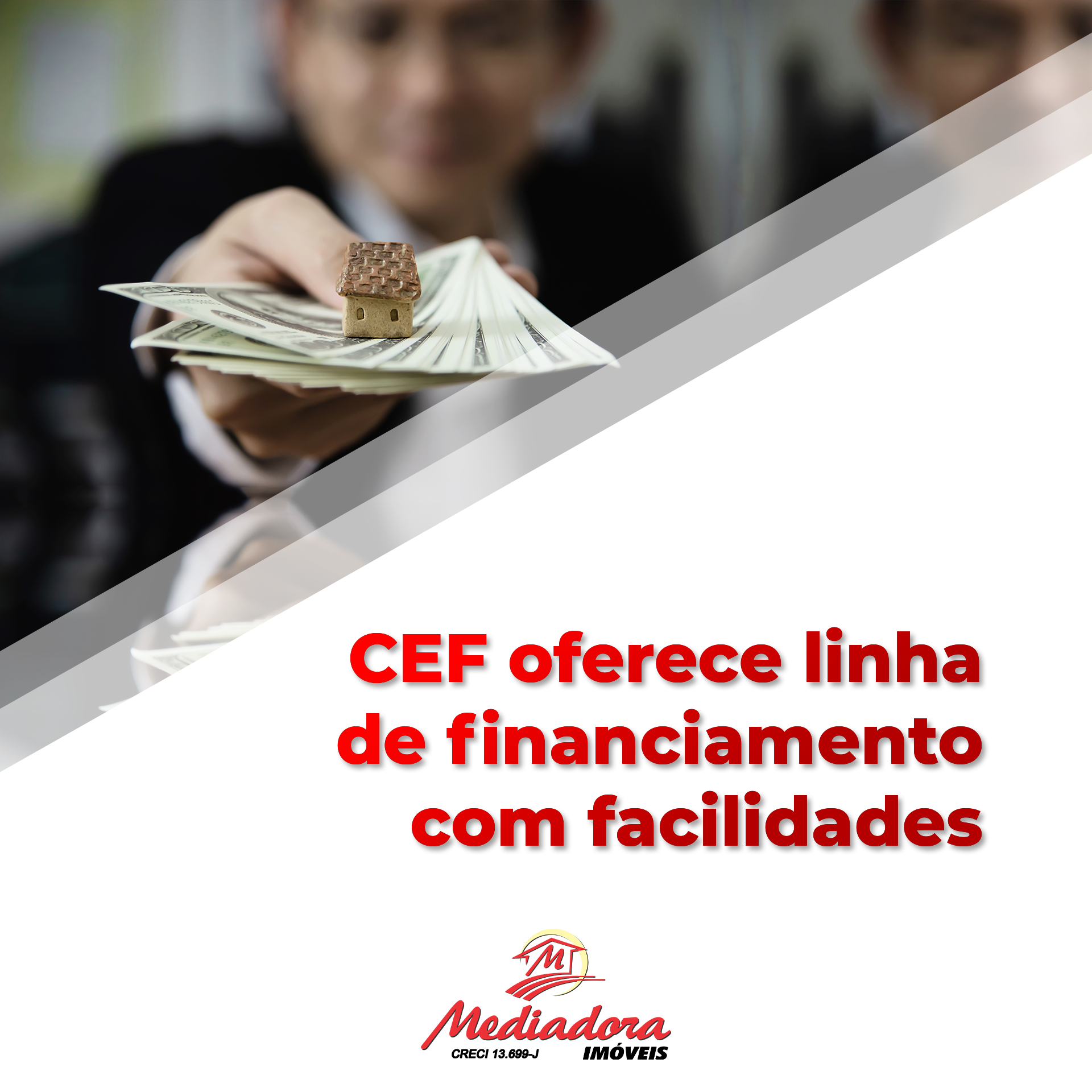 CEF oferece linha de financiamento com facilidades