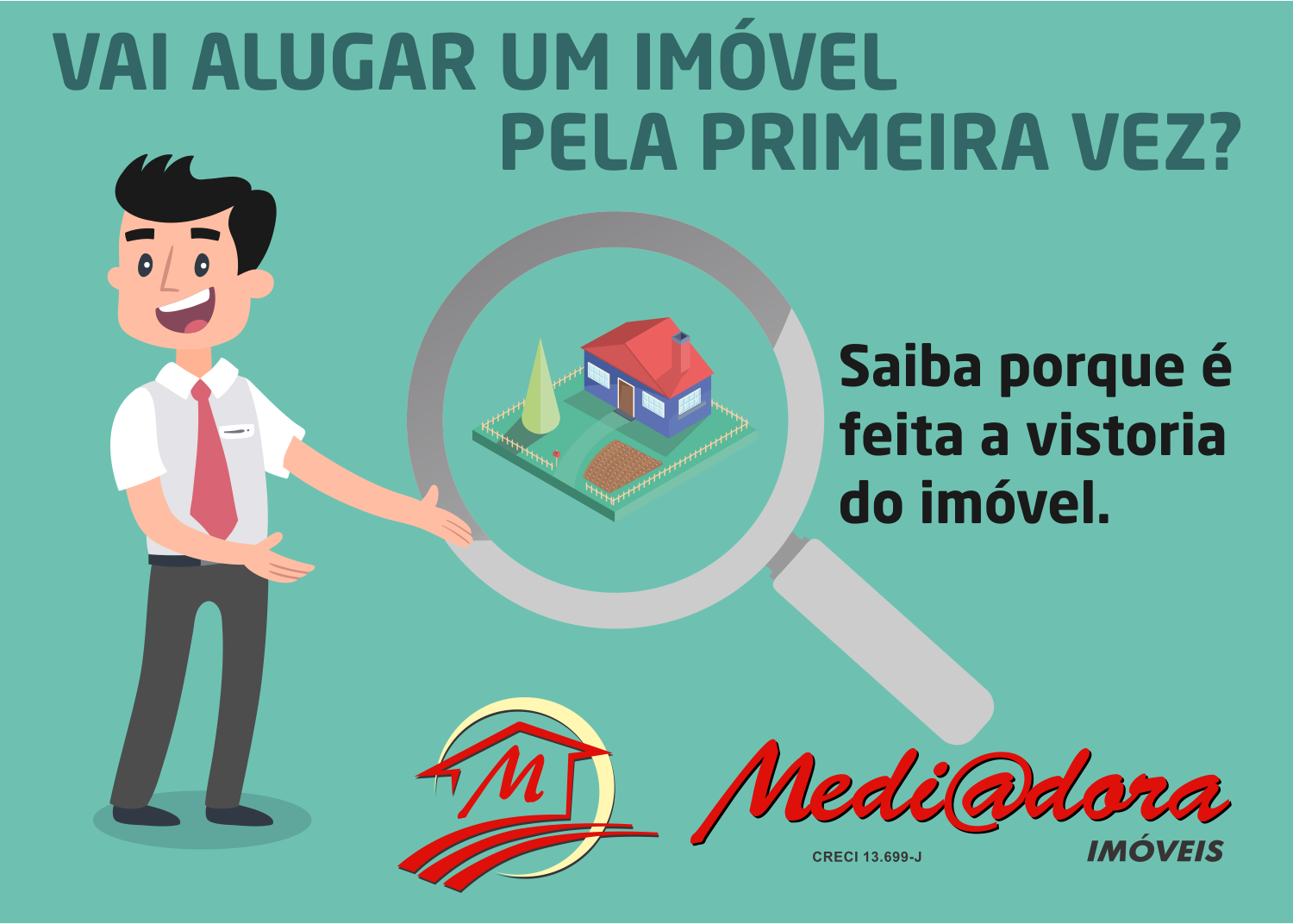 Porque é feita a vistoria do imóvel?